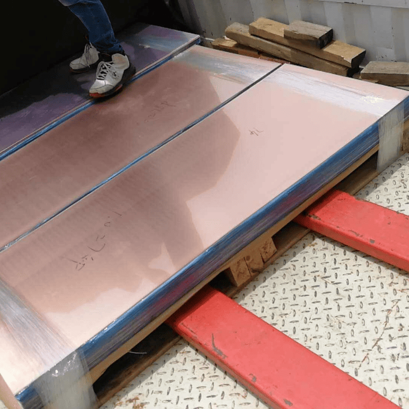 Медная пластина C10100/TU2