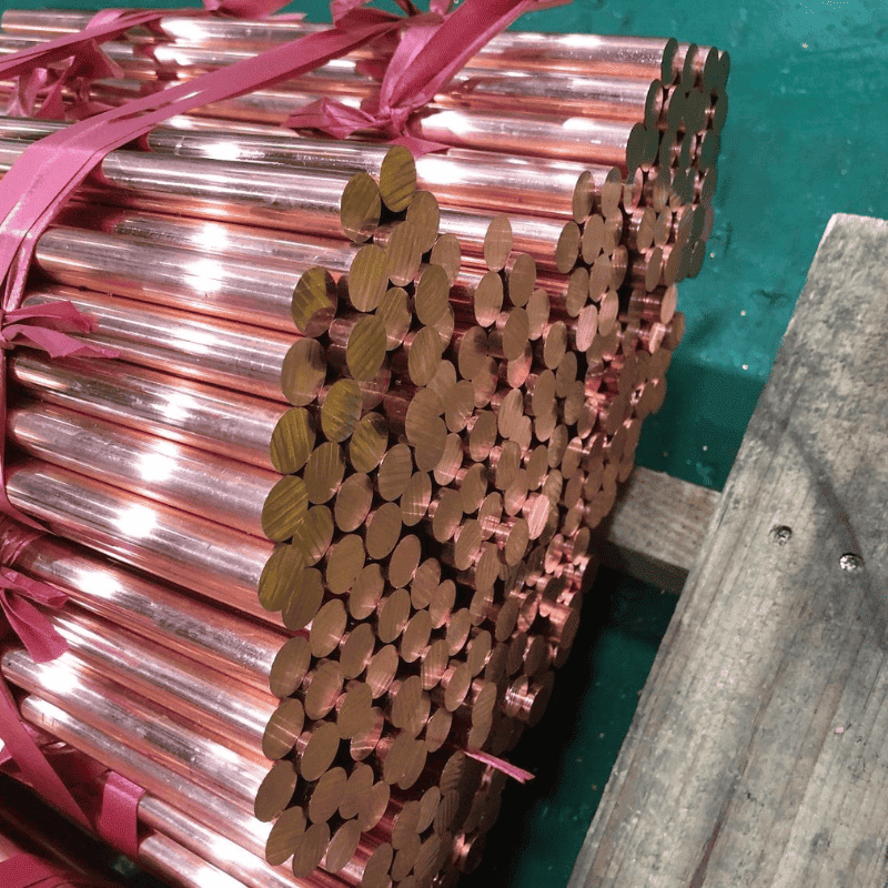 Медный стержень C10100/TU2