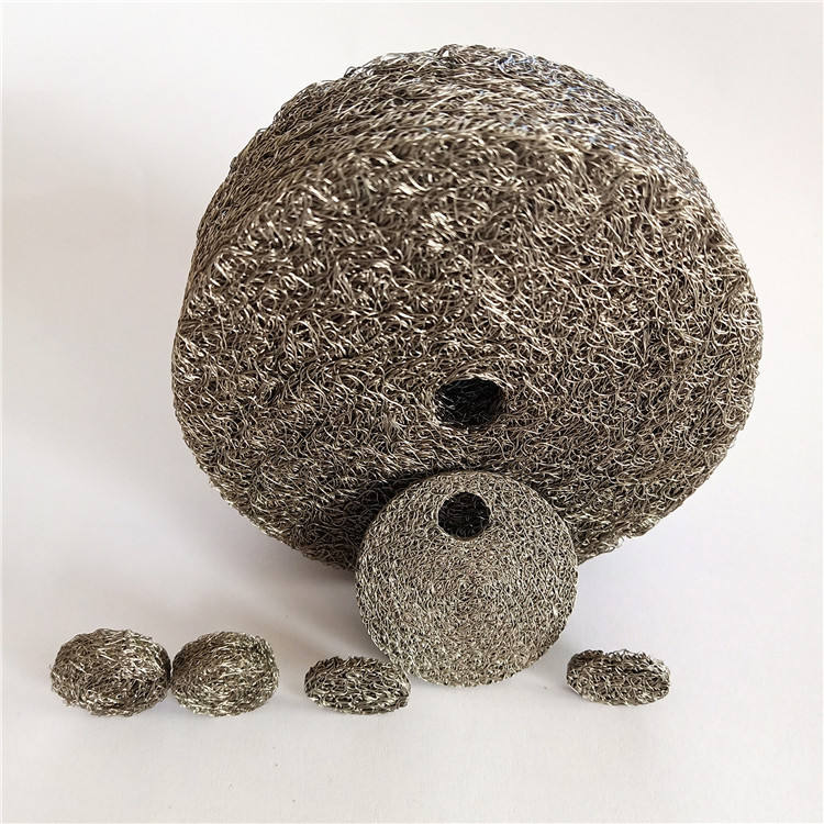 Прессованная вязаная проволочная сетка из нержавеющей стали