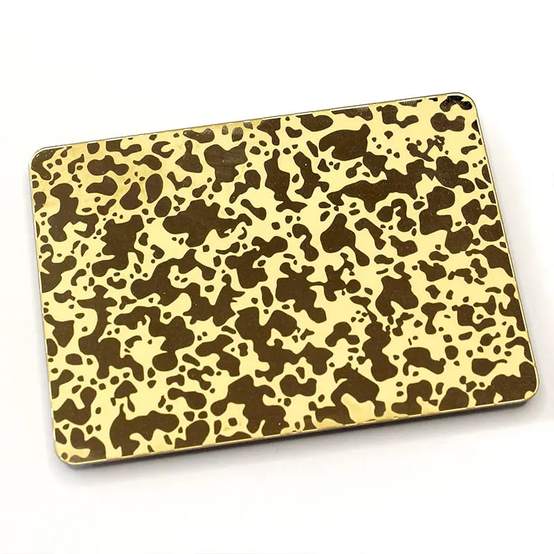 Листы из нержавеющей стали с химическим травлением