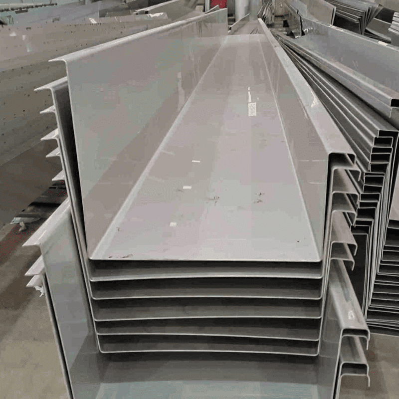 Водосточный желоб из нержавеющей стали 316